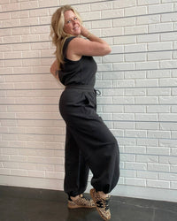 Chaser - Active Drawstring Jumpsuit