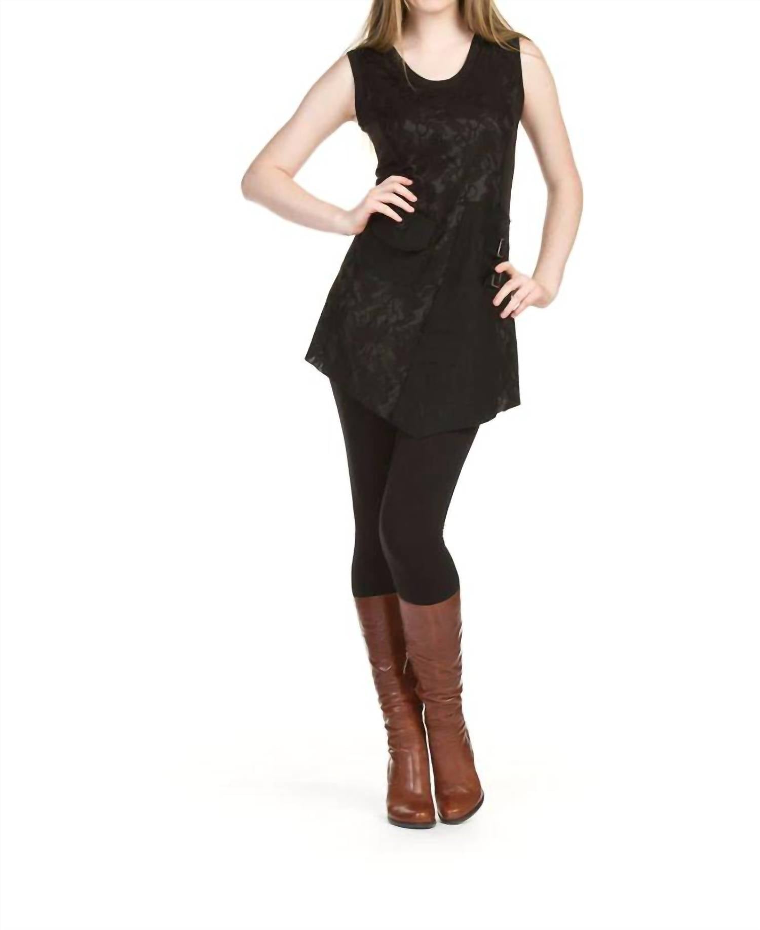 Papillon - Angle Hem Patch Dress
