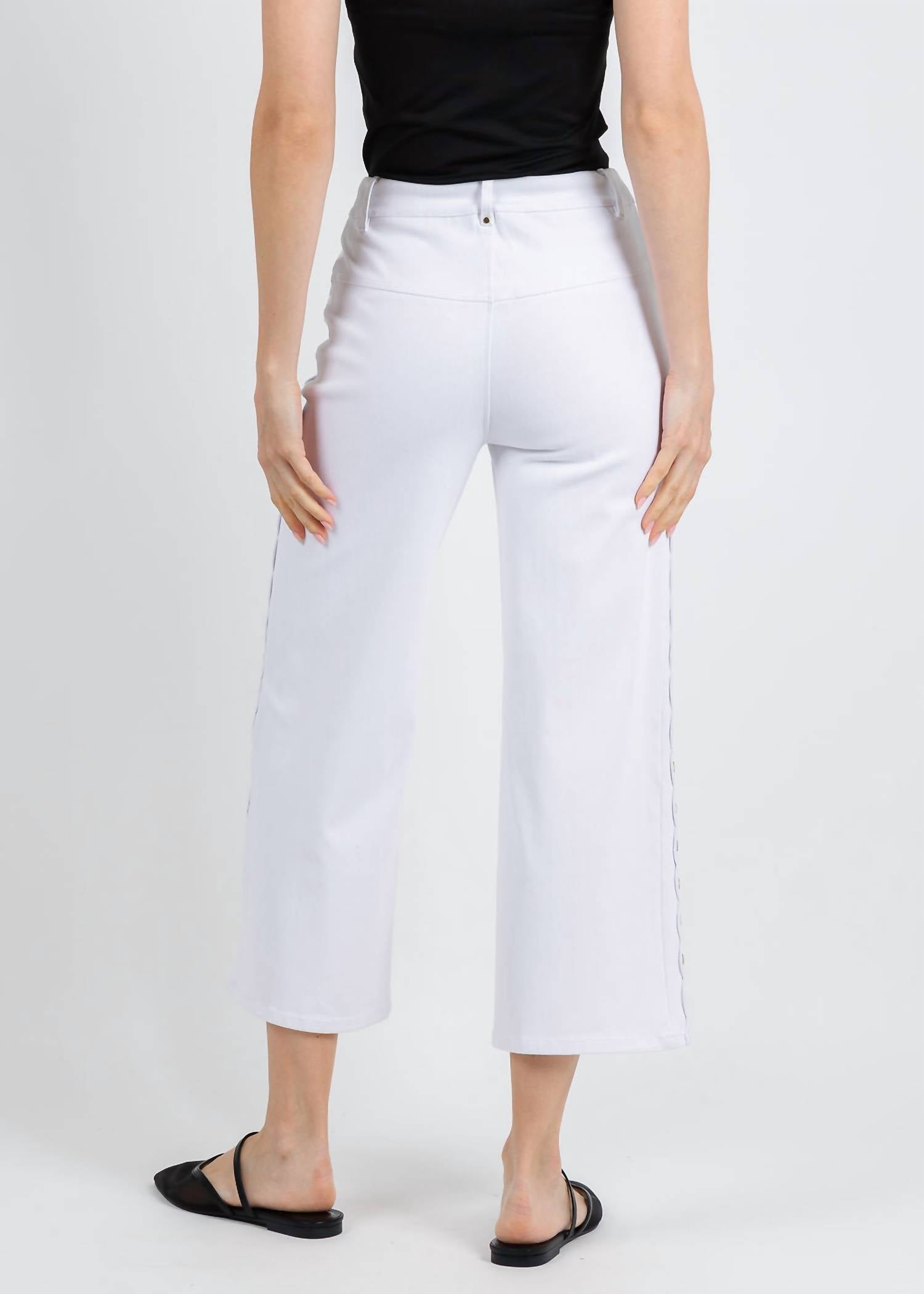 Lysse - Willa Scallop Studded Crop Jeans