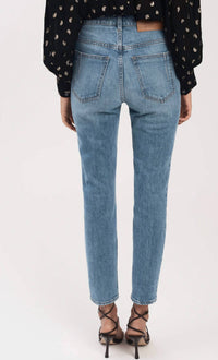 Eden 5 Pocket Slim Straight Leg Jean