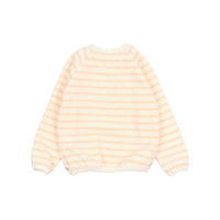 Búho Terry Striped Sweatshirt in light pink - kids' shirt - view 4