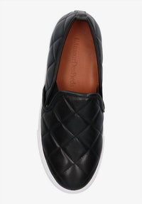 L'Amour Des Pieds - Women's Kamada Leather Slip-on Sneakers
