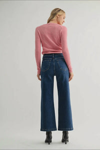 Just Black Denim - Julianna Patch Pocket Wide Leg Jeans
