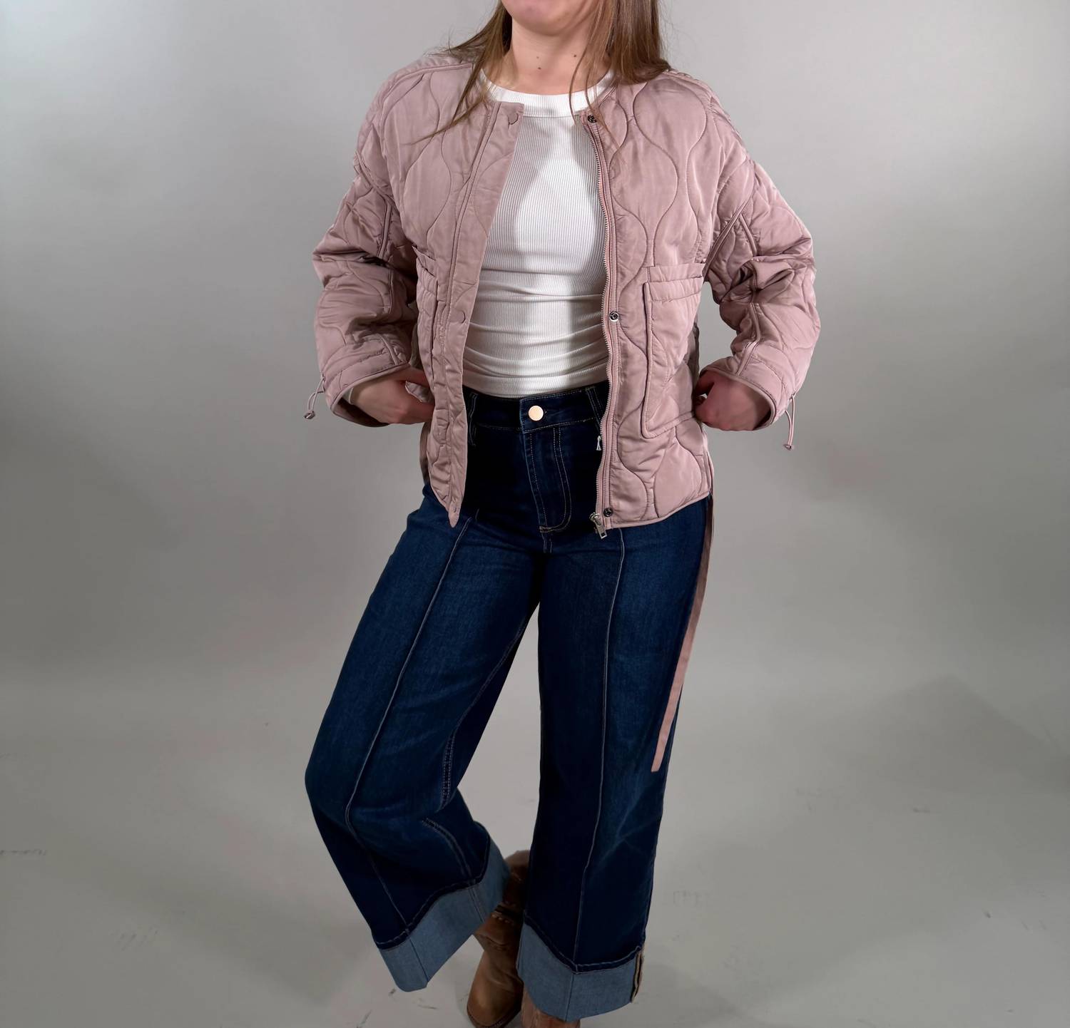 Mod Ref - Quilted Jacket with Adjustable Cords