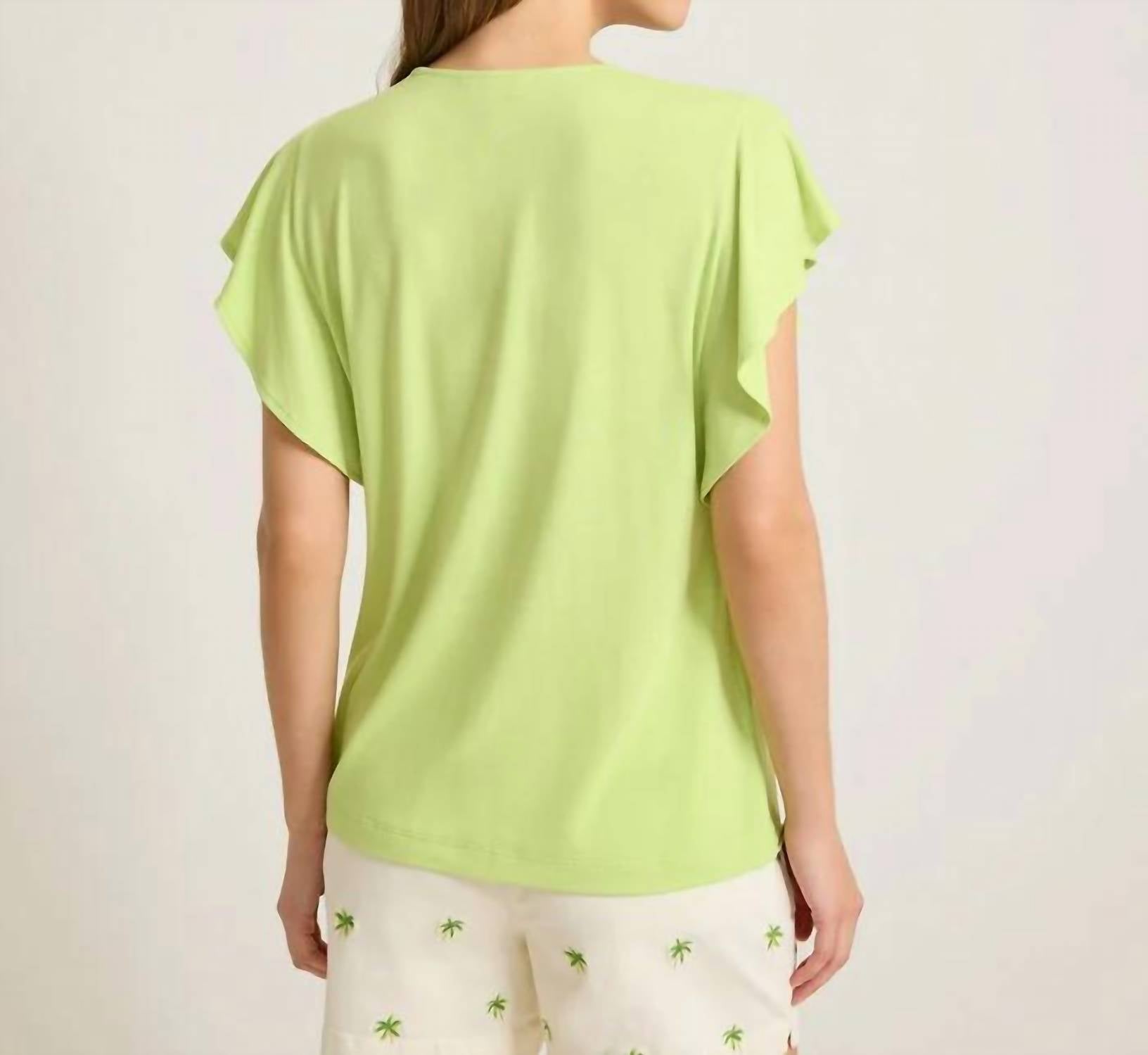 Tommy Bahama - Kauai Smocked Flutter Top