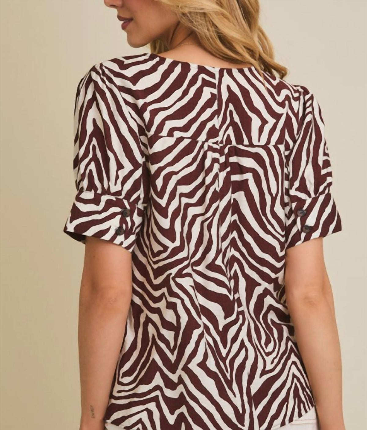 Gilli - Zebra Blouse