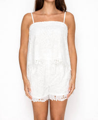Meet Me In Santorini - Floral Lace Set