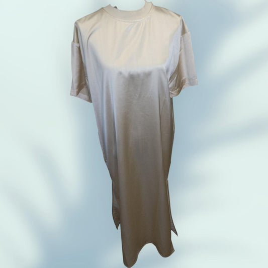 Mable - Women's Long Satin Comfort Maxi Dress