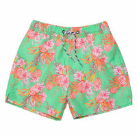 Snapper Rock - Boys Coastal Shells Sustainable Swim Shorts