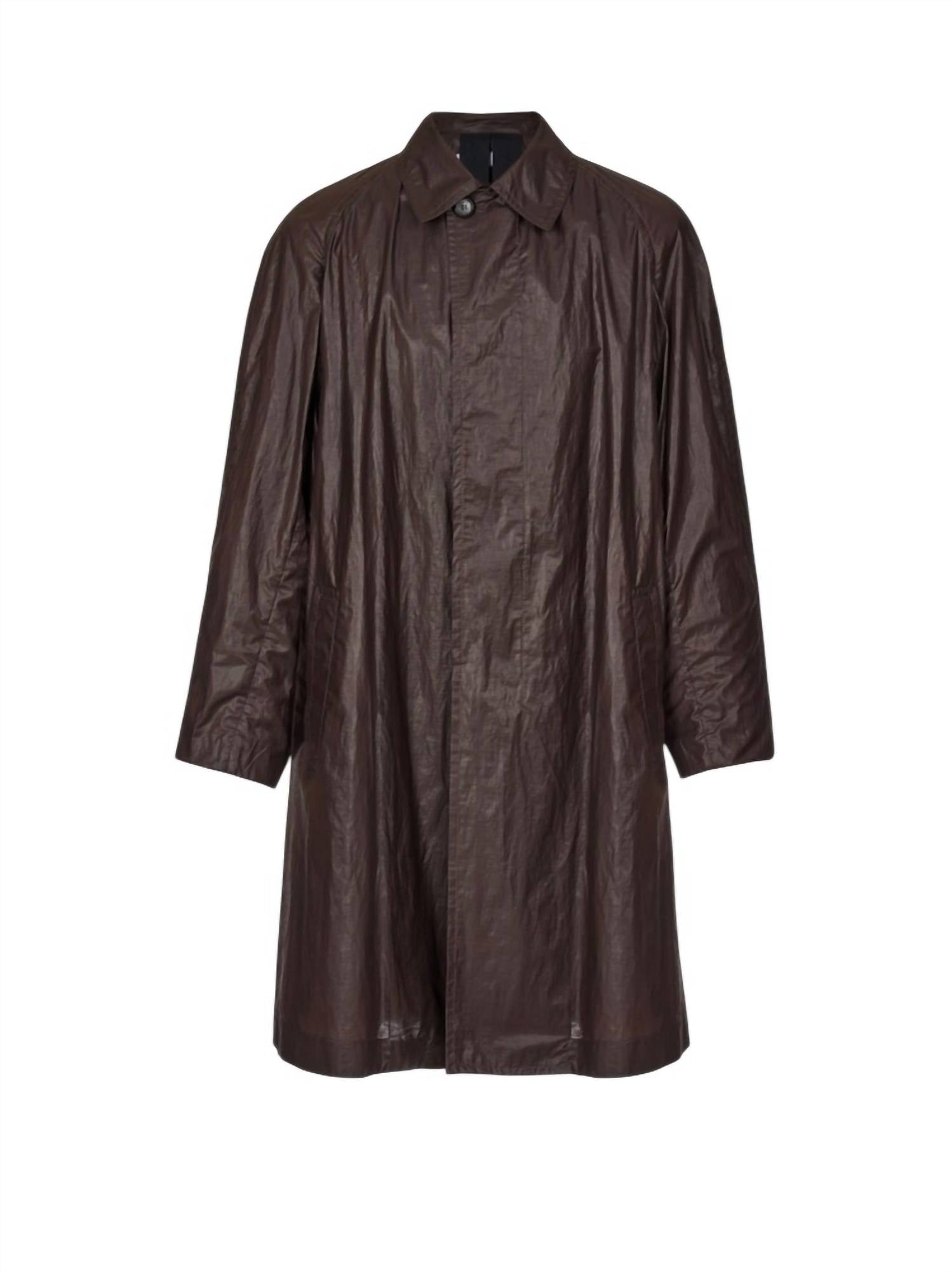 Salvatore Ferragamo - Men's Waxed Cotton Raincoat