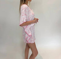 Romi The Brand Crystal Coast Butterfly Dress in pink - women's dress - detail view