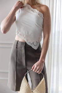 Posse - Darya One-shoulder Top