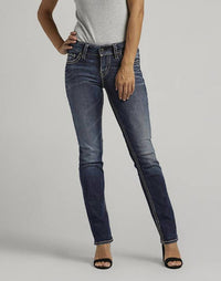 Silver Jeans Co - Women's Suki Curvy Fit Mid Jean