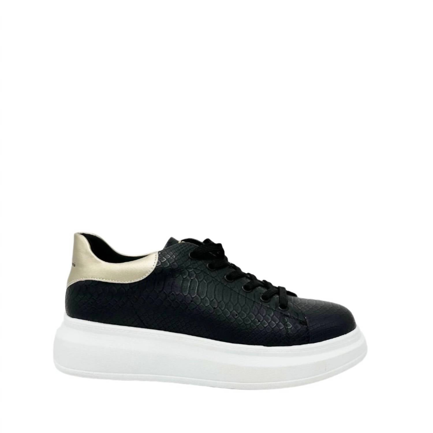Renato Garini - Women's Platform Laced Sneakers