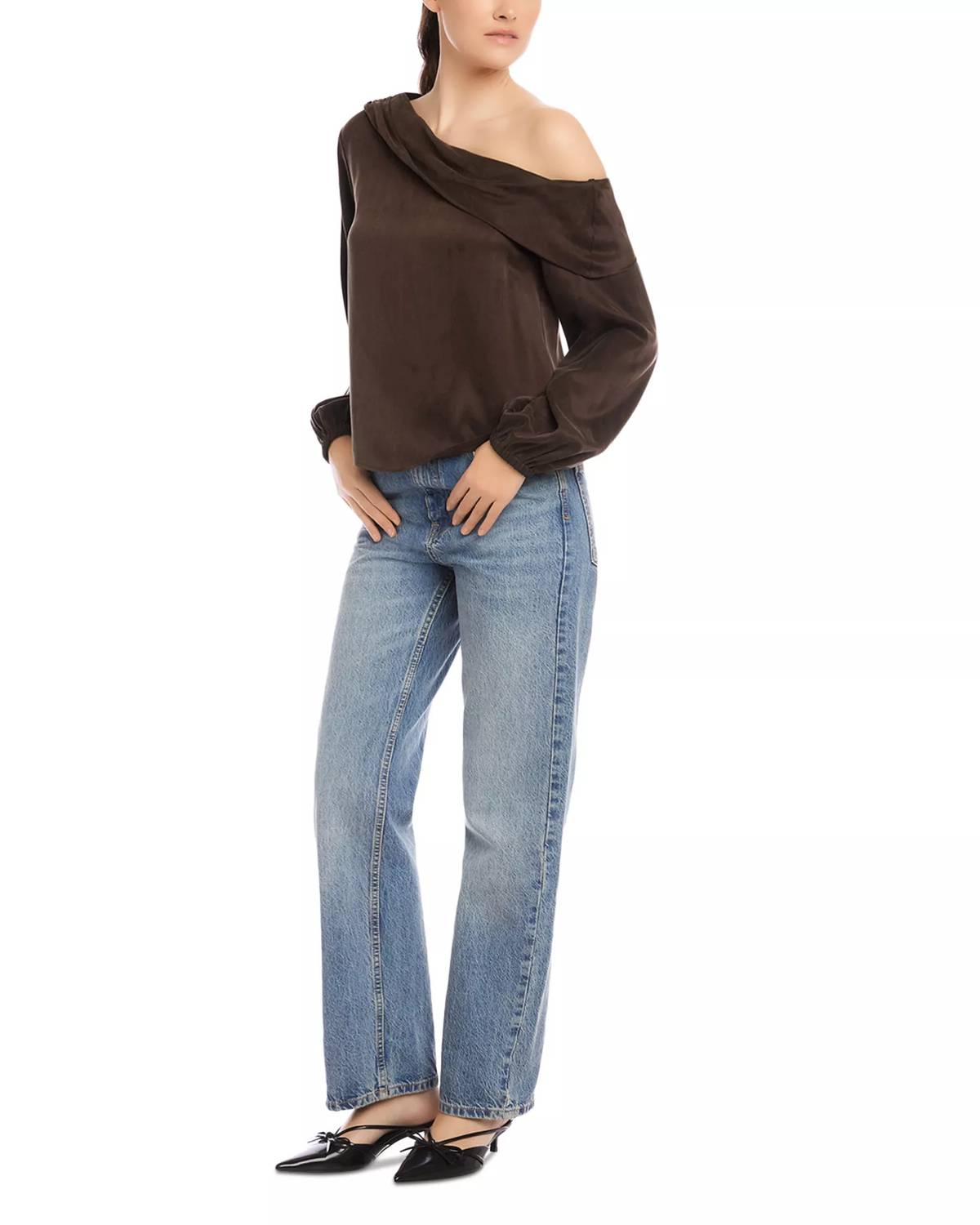 Fifteen Twenty - Marisa One Shoulder Top