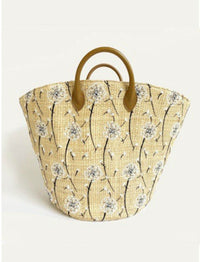 Maria La Rosa Women's Dandelion Bag in natural black - women's bag