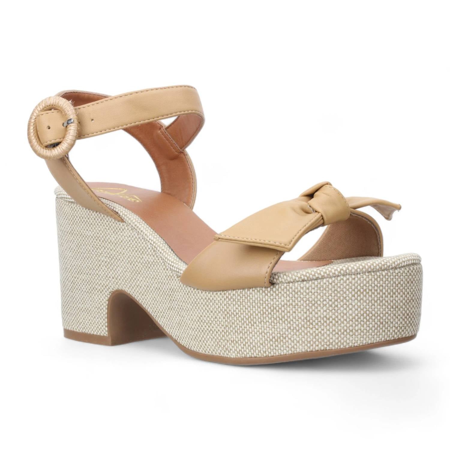 Love Rio - Women's Hazel Platform Bow Sandals