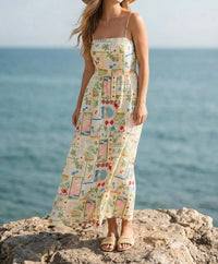 She + Sky - By The Sea Maxi Dress