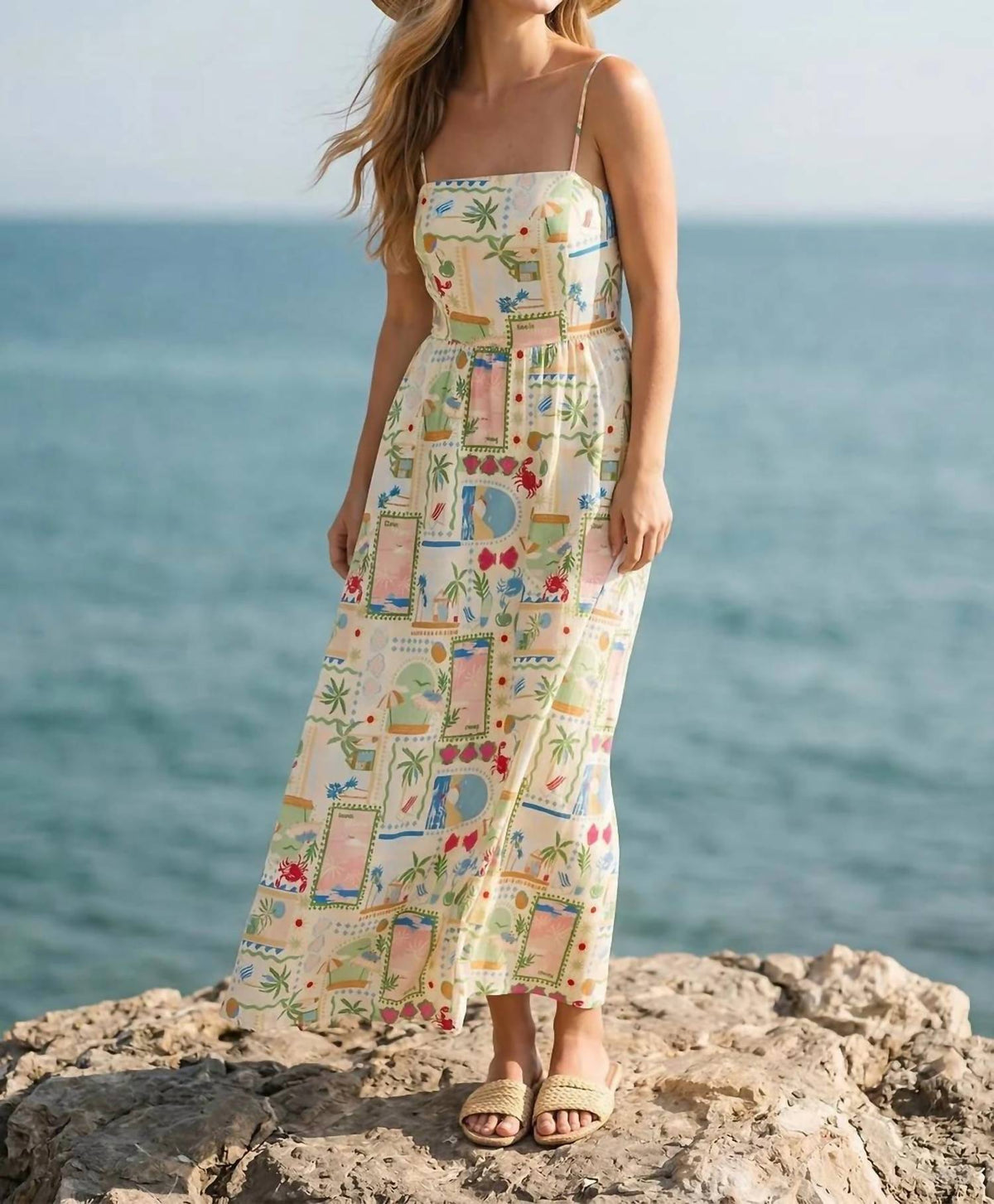 She + Sky - By The Sea Maxi Dress