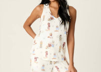 Pj Salvage - Ruff On The Range Pajama Tank Top