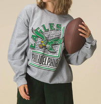 Junk Food - Eagles Backfield Crew Sweatshirt