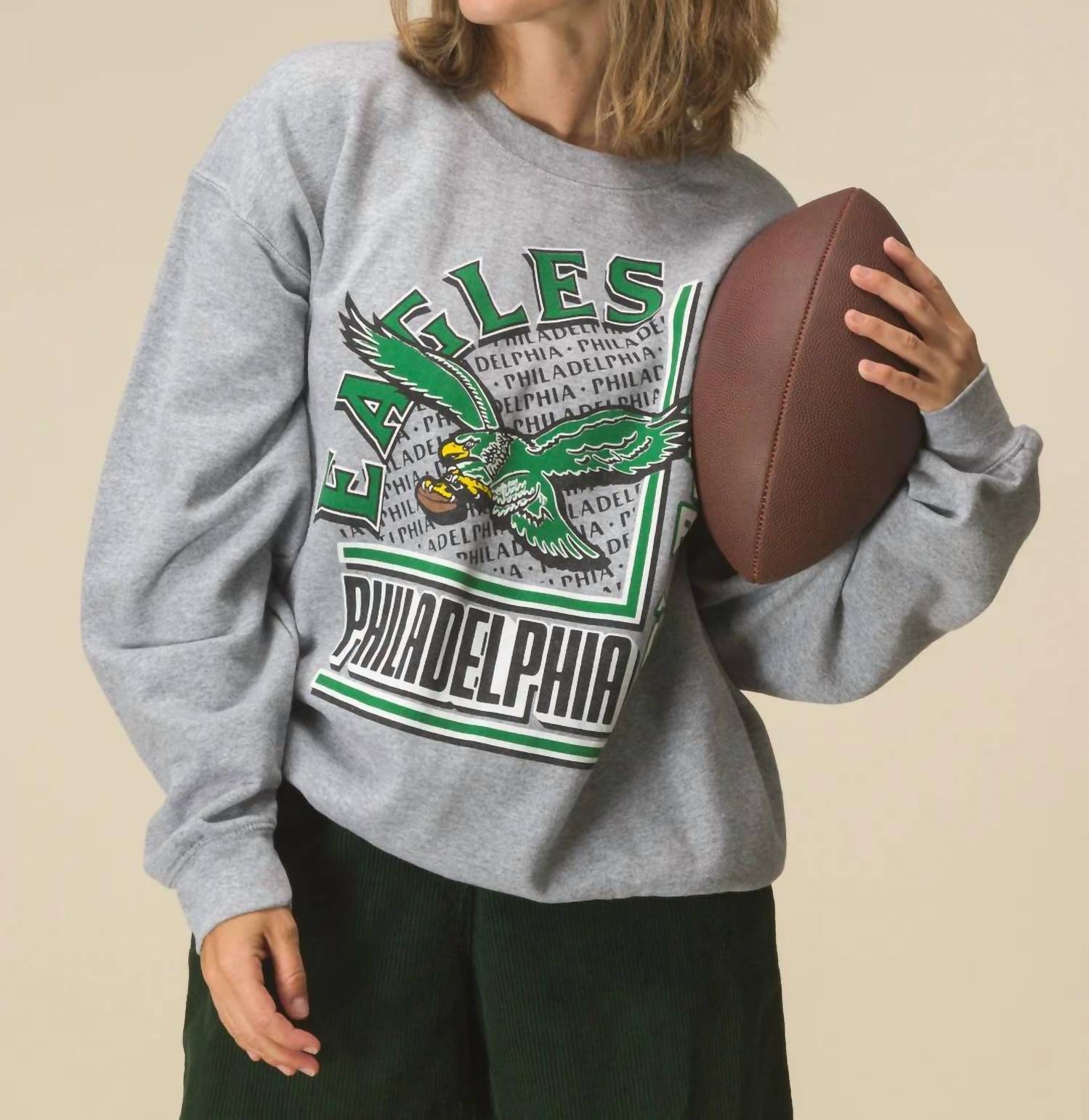 Junk Food - Eagles Backfield Crew Sweatshirt