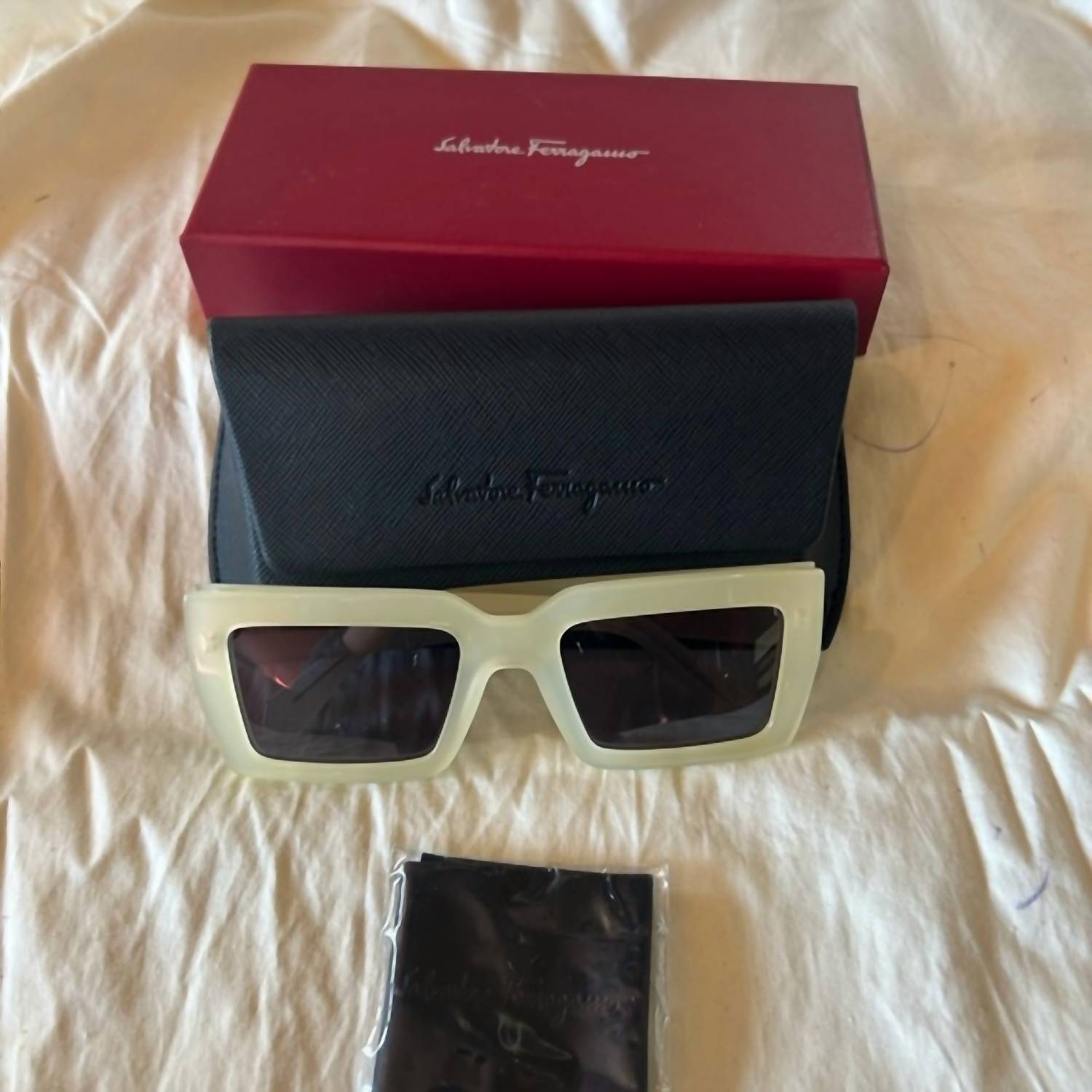 Salvatore Ferragamo - Women's Rectangular Sunglasses