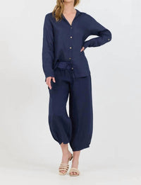 Fresh Laundry - Linen Button Up Shirt
