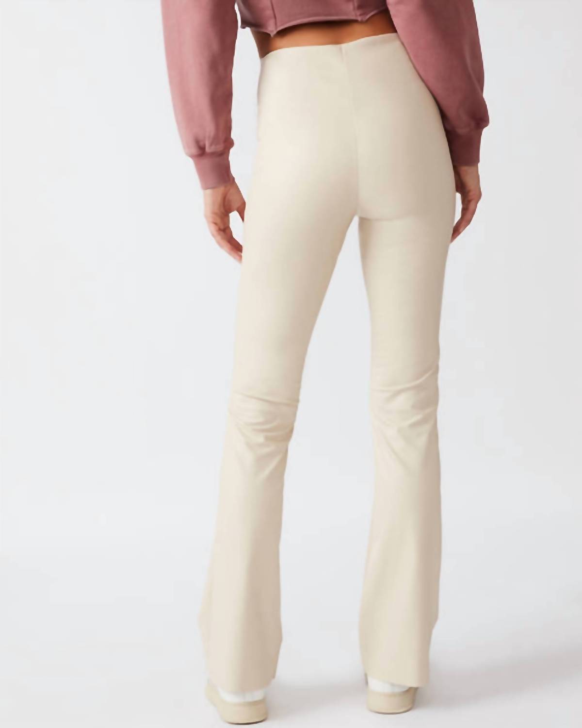 STEVE MADDEN Women's Citrine Pants in bone - women's pants - detail view