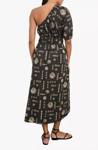 Rails Rome Dress in beach shells - women's dress - alternate view