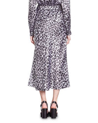 The Kooples - Midi Silk Skirt