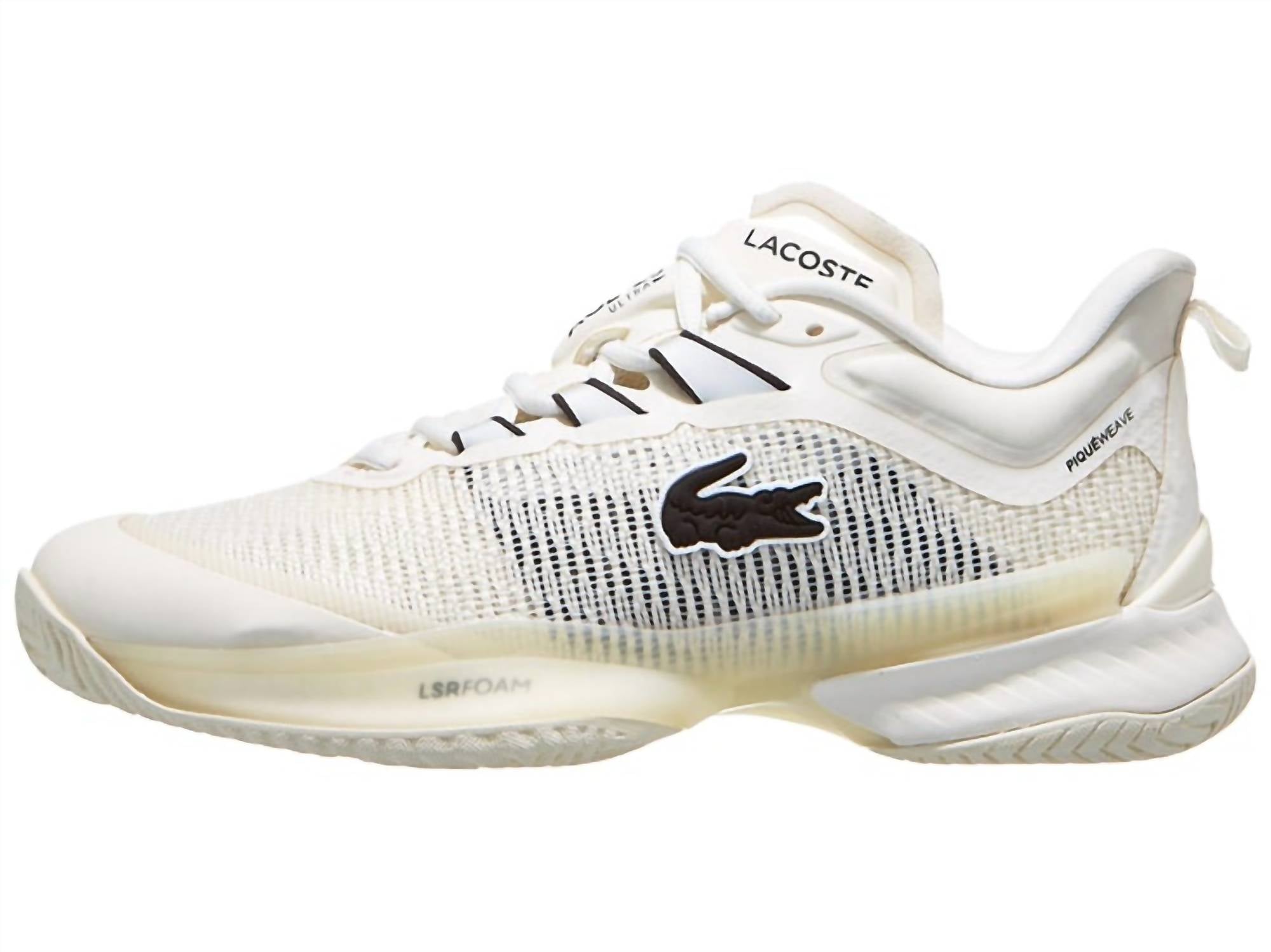 LACOSTE Men's Ag-lt23 Ultra Shoe in off white off white - men's sneaker - alternate view