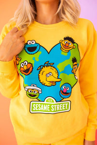 People Of Leisure - World Heart Sesame Sweatshirt