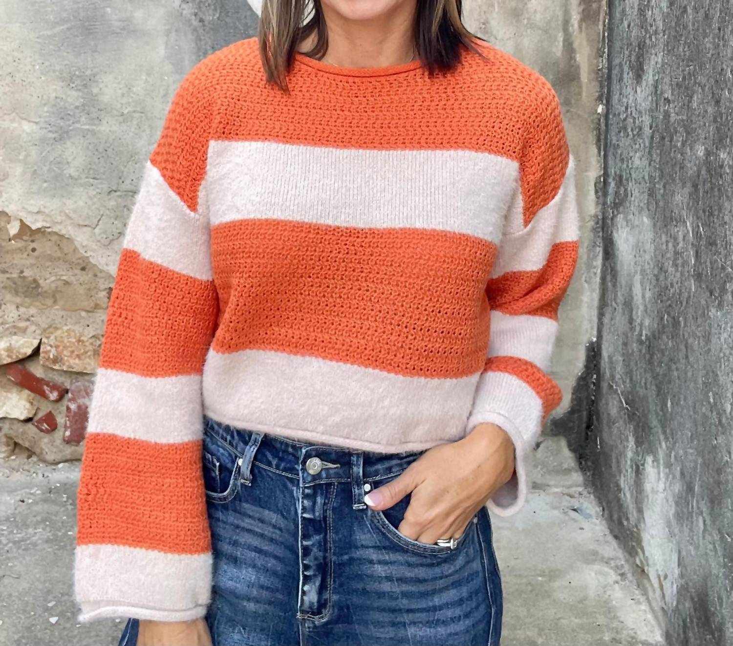 So Me - Stassi Crop Sweater
