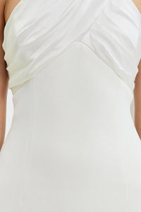 Rebecca Vallance - Atlas Halter Tie Midi Dress