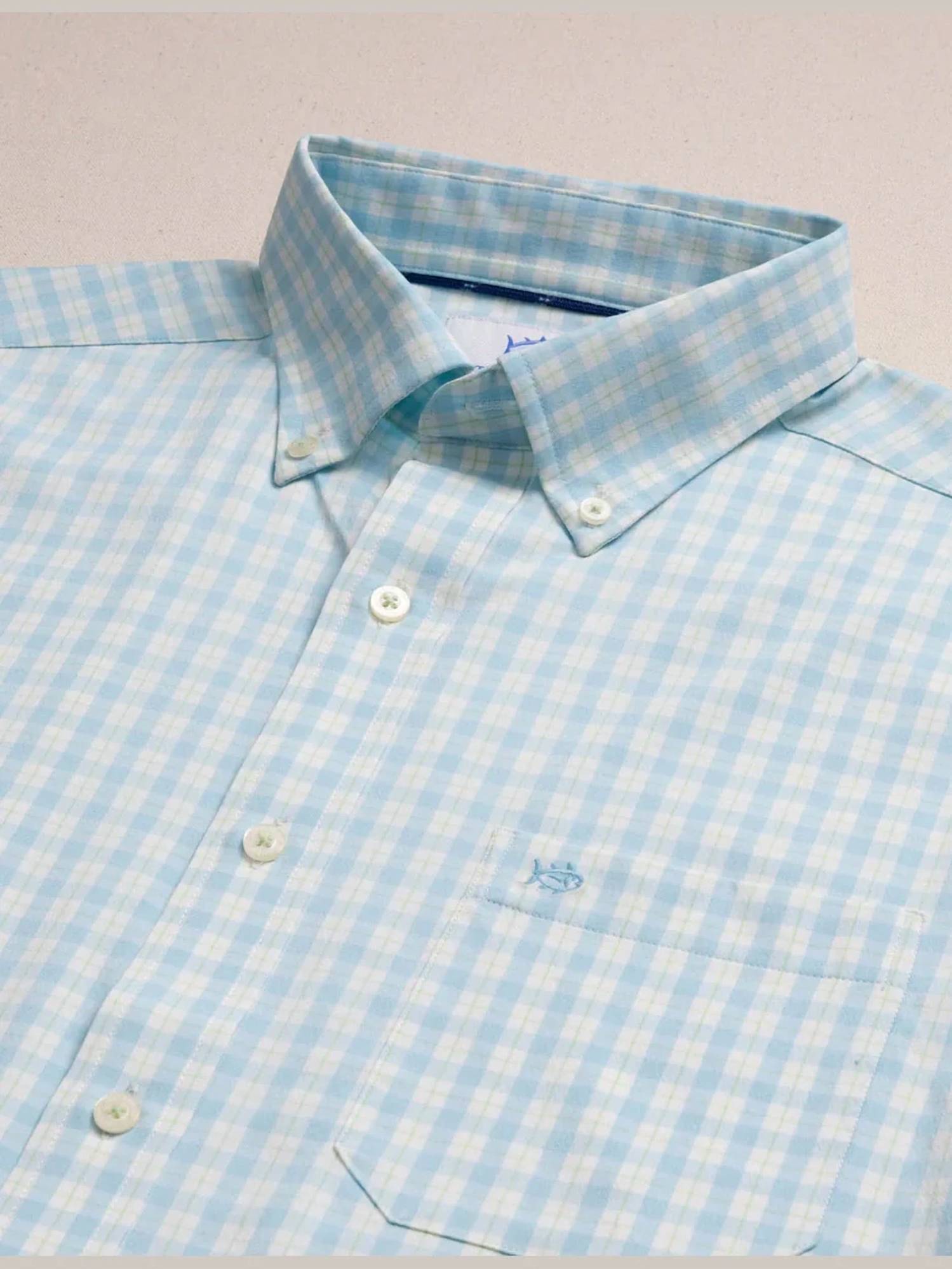 Southern Tide - Men's Precheck Plaid Coastal Sport Shirt