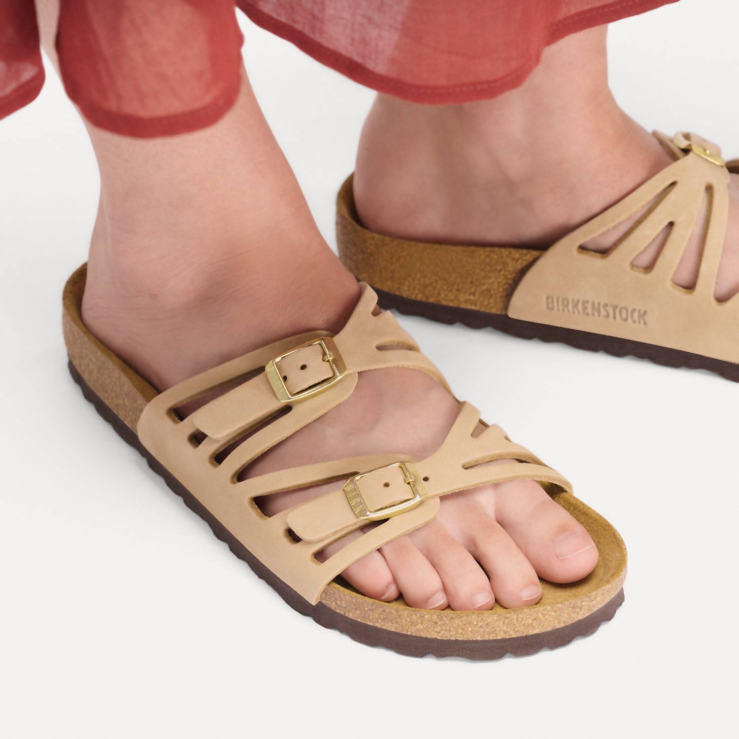 BIRKENSTOCK Women's Granada Strap Sandals in sandcastle - women's sandal - view 7