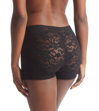HANKY PANKY Women's Daily Lace Boxer Brief in black - women's intimate - detail view
