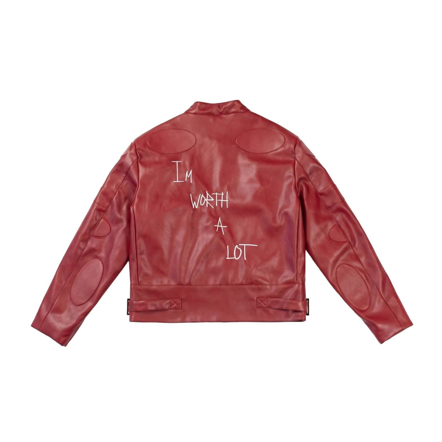 Knotwtr - I’m Worth A Lot Leather Jacket