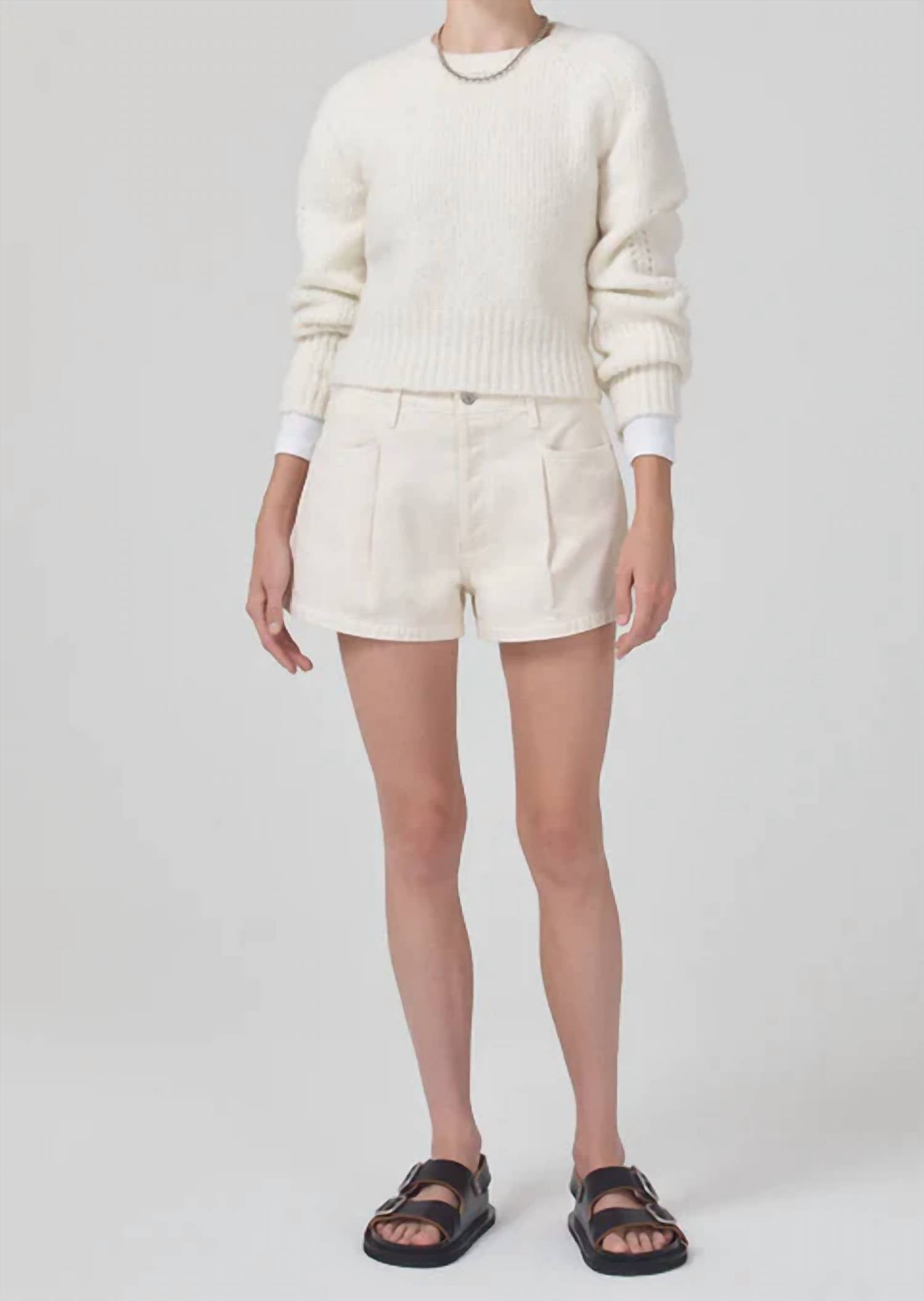 Citizens Of Humanity - Franca Pleated Baggy Short