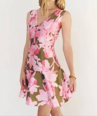 hutch Maribel Dress in pink - women's dress - detail view