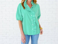 Caryn Lawn - Sissy Stripe Top