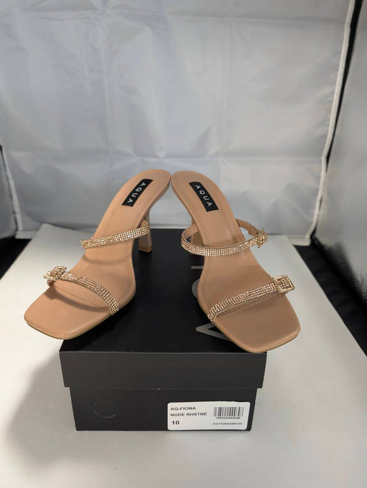 Aqua - WOMEN'S FIONA RHINESTONE HEEL