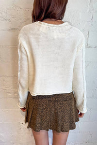 Le Lis - Belted & Pleated Mini Skirt