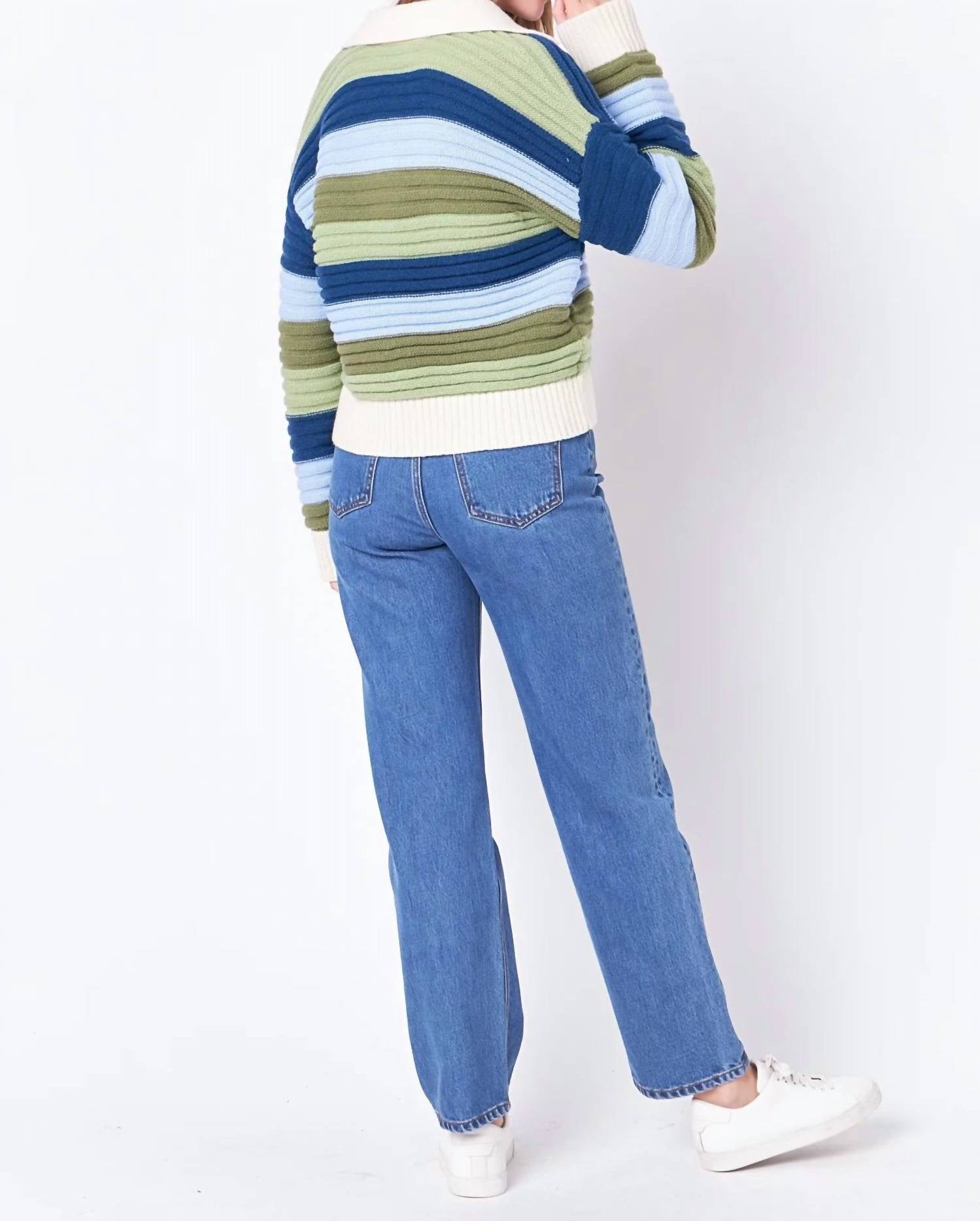 English Factory - Stevie Striped Sweater