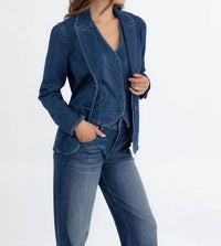 Level99 - Coco Denim Blazer