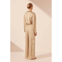 Shona Joy - Shae Drawstring Utility Jumpsuit