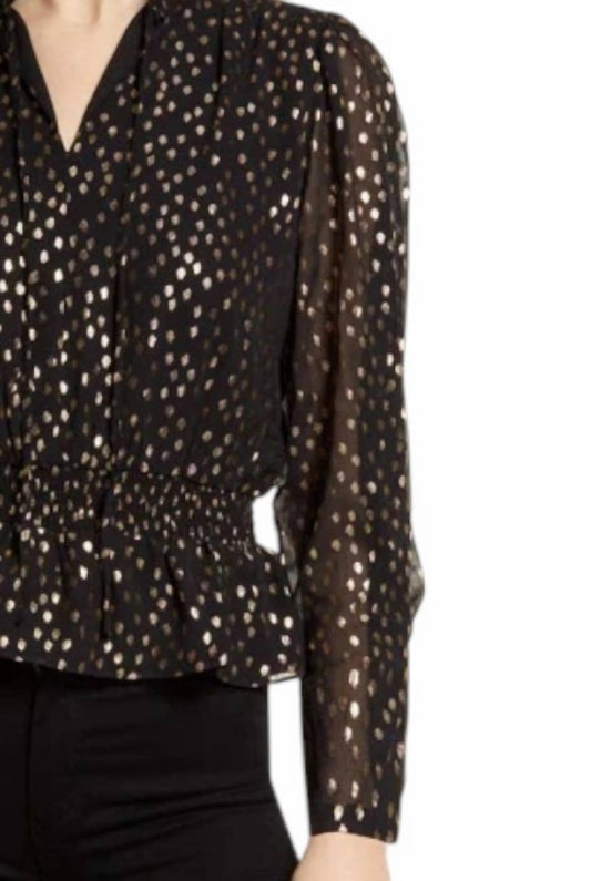 Vince Camuto - Holiday Hues Peplum Top