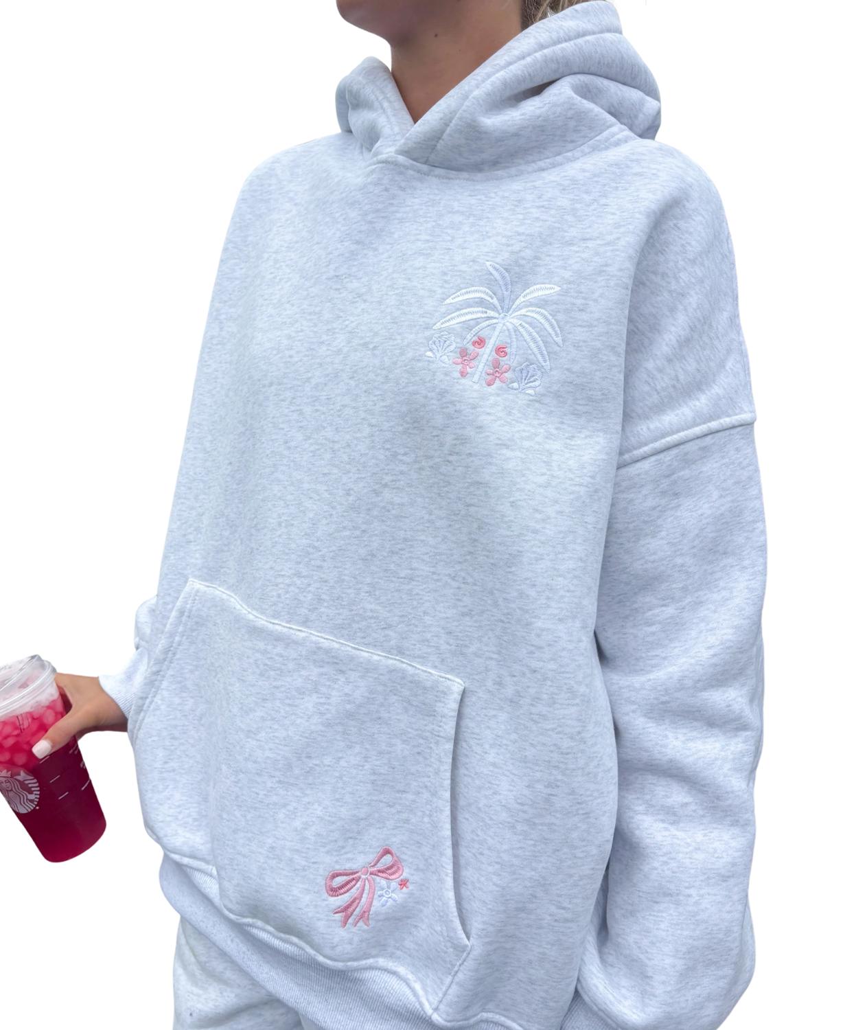 Sunkissed Coconut - Tropical Palms Hoodie