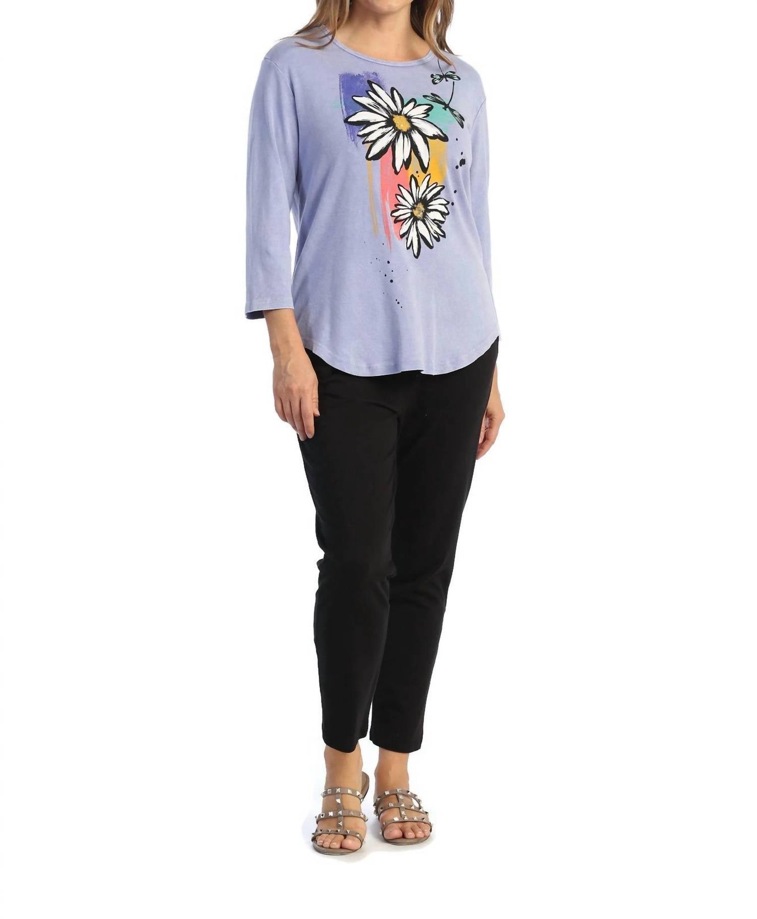 Jess & Jane - Twins Mineral Washed Cotton Top